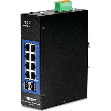 TI-G102i Gestionado L2 Gigabit Ethernet (10/100/1000) Negro