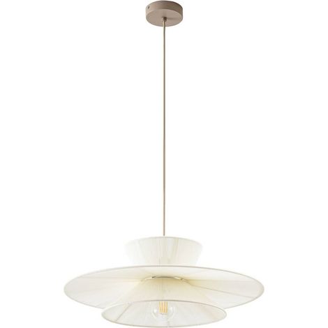 Ceiling Lightdimmable 'Novie' made of Textile for Living Room & Dining Room (1/5)