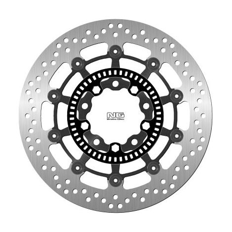 Disco de freno delantero flotante de 300 mm para Kawasaki ER6N/Versys/ZX6R/Vulcan