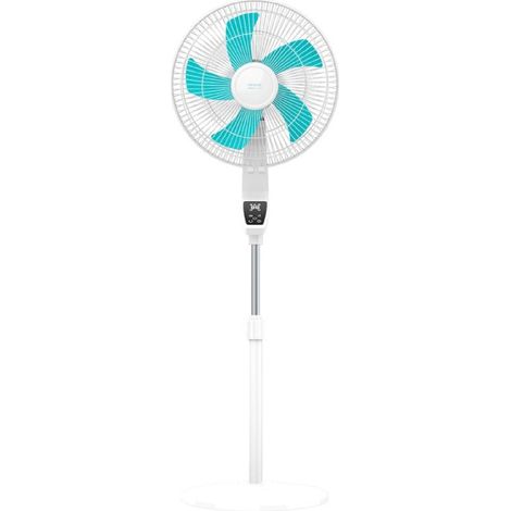 Cecotec Ventilador de Pie con Mando a Distancia EnergySilence 620 Flow Control. 50W, Diámetro de 16", Temporizador 12h