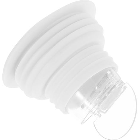 Clear Silicone Washing Machine Drain Hose Plug Odor Seal 1
