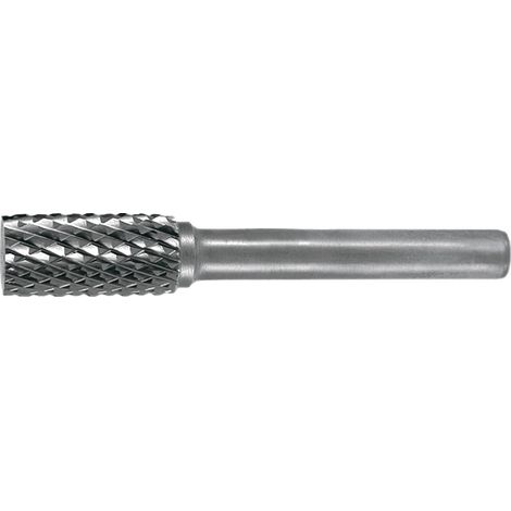 TECWERK Frässtift ZYA Ø 10 mm Kopflänge 20 mm Schaft-Ø 6 mmHartmetall Verzahnung Kreuz