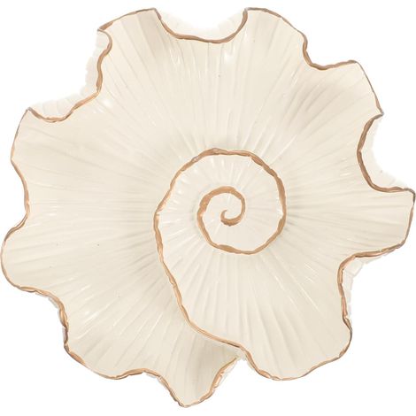 Décoration Murale Design Impressionnant Feuille de Lotus Beige en Résine Style Rétro 3d Suspendue Pratique pour Chambre Salon (1/5)