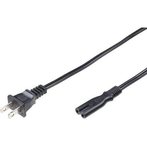 MicroConnect-Stromkabel US Typ B-C7 1,8 m