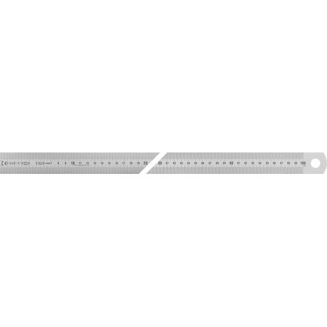 Vogel Germany Stahlmaßstab Typ A Messlänge 1000 mm Querschnitt 30 mm x 1,0 mm