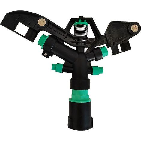 Arroseur de jardin rotatif automatique, tuyau d'irrigation télescopique (1/5)