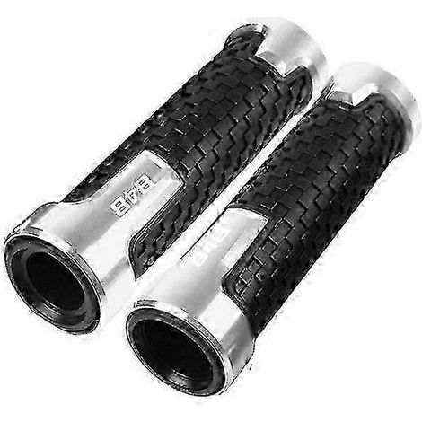 Pour BMW 848 Evo 2007 2008 2009 2010 2011 2012 2013 : Accessoires de guidon CNC pour moto 848, embouts de guidon (argentés) (1/5)