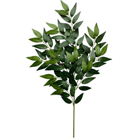 Branches De Feuilles D'Eucalyptus Artificielles, 68 Cm, Deco Verte (1/3)