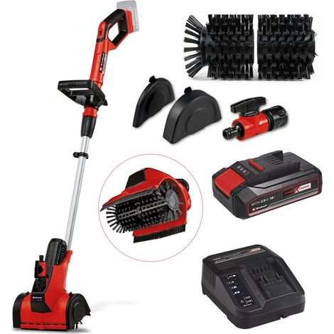 Einhell PICOBELLA Artificial Grass Brush Cleaner Astroturf 18V Cordless 1x2.5ah (1/5)