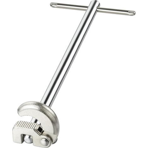 Flintronic 300-mm-Waschbeckenschlüssel, verstellbarer Mutternschlüssel, verstellbare Maulweite von 10 mm bis 32 mm, Spülbeckenschlüssel für enge Stellen, für Küche, Bad und Spüle (1/5)