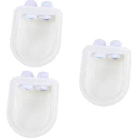 3 Pièces support solaire eur solaire Accessoire camping-car boite derivation eur de panneau solaire à double trou remplacement eur panneau solaire abdos (1/5)