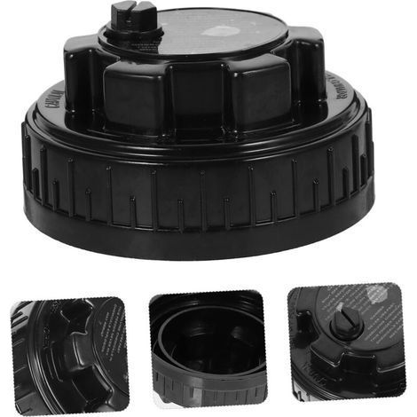 Chlorinator-Abdeckung – Spenderabdeckung – Spenderkappe – Ersatzteile für Chlorinatoren, Schwarz, Chlorinator-Abdeckung, 127,6 cm, PVC-Material (1/4)