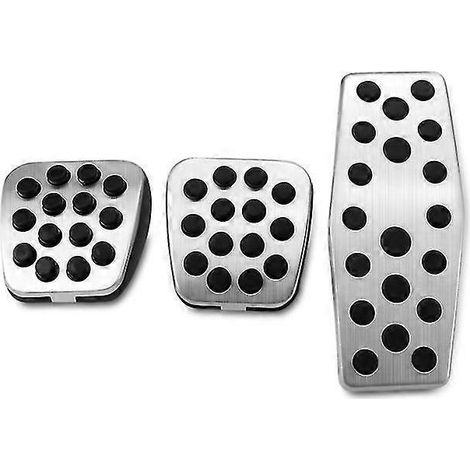Accessoires auto : pédales d'accélérateur et de frein pour Buick Hidden Regal Lacrosse Envision Encore Verano, Opel Mokka, Vauxhall Astra J et Insignia - Pédales sans clip pour boîte manuelle (1/5)