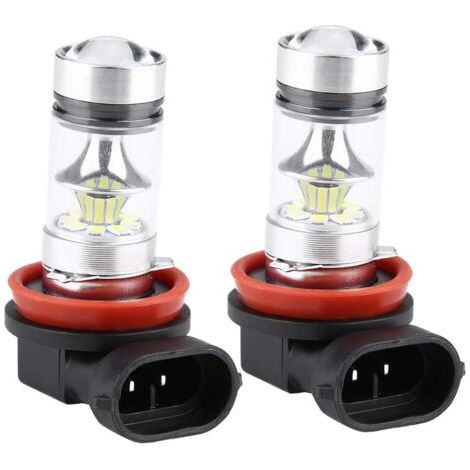 Lampadine fendinebbia H8 H9 H11 da 100W 1000 lumen DC 12V-28V Installazione semplice senza cablaggio Illuminazione a 360 gradi (1/5)