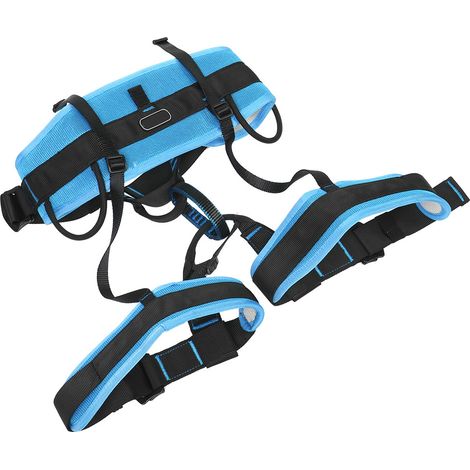 Équipement de survie pour l'alpinisme, l'escalade et les travaux en hauteur (bleu) (1/5)