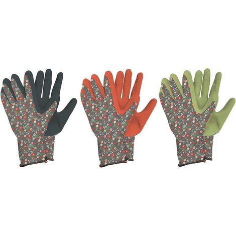 Kent & Stowe 70105448 Weed Gloves 3Pk Meadow Flower Medium K/S1551 (1/5)