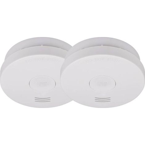 brennenstuhl Rilevatore di fumo bianco 14 cm