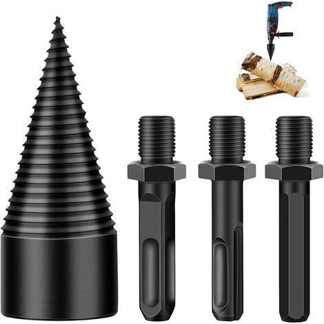 Cône De Fendage De Bois - Acier Au Carbone 42mm - Pour Jardin Et Extérieur - 1 Pièce (1/5)