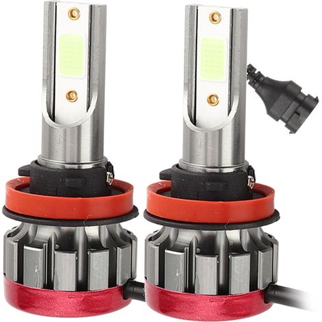 Ampoules LED H8/H11 8000K 3000LM 30W EV19 pour phares antibrouillard avant - Couleur Bleu Glacé (1/5)