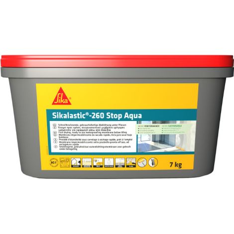 Sikalastic-260 Stop Aqua Capa Impermeabilizante - 8m² - 7kg (1/5)