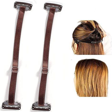 Beyamis Bandes liftantes visage marron x2 - Invisibles réutilisables clips (1/5)