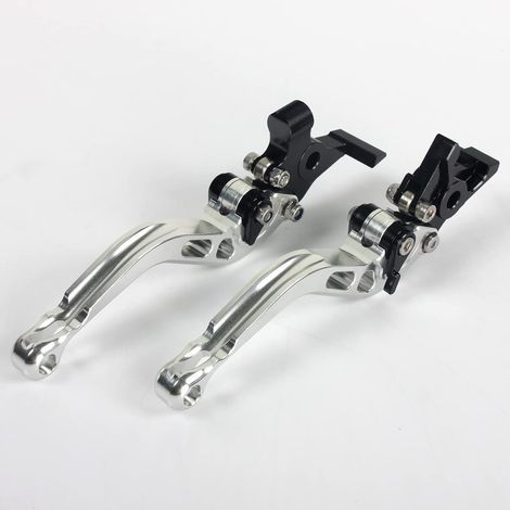 Geeignet für die Modifizierung kurzer CNC-gefräster Motorradbremshebel aus Aluminiumlegierung (1/5)