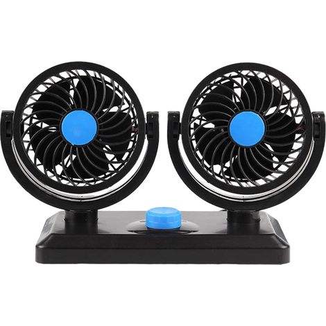 Ventilateur de Voiture Rotatif 360° Circulateur d'air Compact (1/5)