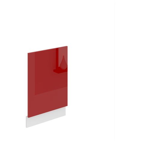 BELINI Habillage de Porte Lave Vaisselle PO45 Meuble Lave Vaisselle sans Plan de Travail I Accessoire pour Lave-Vaisselle Cuisine - Teille: 1,6 x 45 x 57 cm I Couleur: Rouge très Brillant (1/4)
