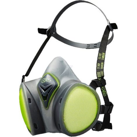 Media máscara de seguridad desechable BLS 8600 Next con filtros