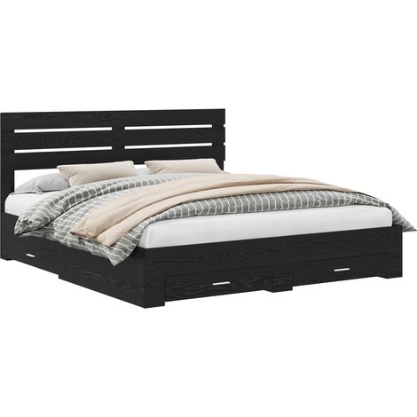 Maison Exclusive - Estructura de cama con cajón con cabecera Made (1/5)