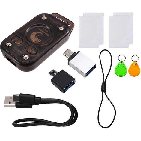 Lecteur/graveur de puces RFID Chameleon V3.0 (2026), simulateur de cartes à puce, IC ID 13,56 MHz 125 kHz, copieur d'étiquettes, lecteur/graveur NFC (1/5)