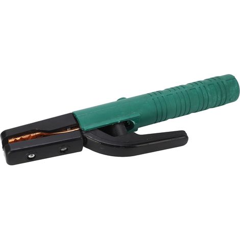 Pince de soudage 800A en cuivre pur, pince noire diamant forgée premium, manche anti-brûlure pour soudure professionnelle. (1/5)