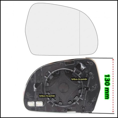 Piastra vetro termico asferico lato dx-passeggero audi a6 2008-2011