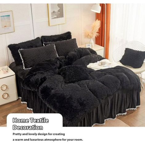 Taie D Oreiller - Polaire - 50x70 Cm - Fermeture Eclair - Lot De 2 (1/3)