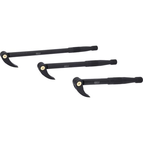 KS Tools Gelenk-Rollkopf-Hebeleisen-Satz, 3-tlg (1/4)