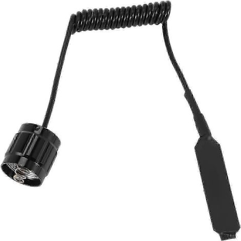 Interrupteur à pression déporté pour lampe torche LED WF-501B, interrupteur marche/arrêt à bouton-poussoir commandé par câble (1/5)