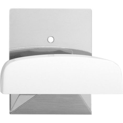 Appendino adesivo Acciaio inox/bianco 52x40mm 2045-2 inofix
