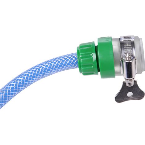 Raccord Universel Pour Tuyau D Arrosage - Raccord Antidéboîtement En Plastique Souple - Pour Robinet Et Système D Arrosage - 1 Pièce (1/5)