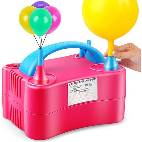 No Brand pompe à ballon Rose H14.3xl13xL19.8cm (1/5)