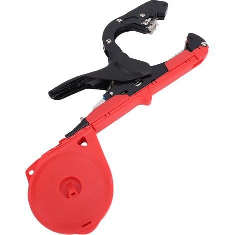 Outil de ligature de plantes grimpantes, ruban adhésif noir et rouge, rouleau de 10 pièces, idéal pour les tomates, les poivrons, le raisin, les concombres et autres légumes grimpants. (1/5)
