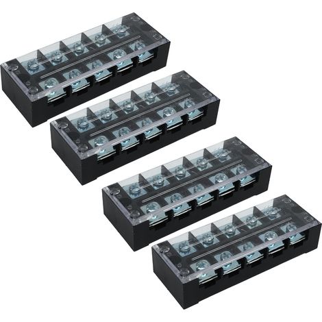 4 borniers à jonction fixe TB à double rangée pour courant élevé 600 V 45 A 5 positions (4505) (1/5)