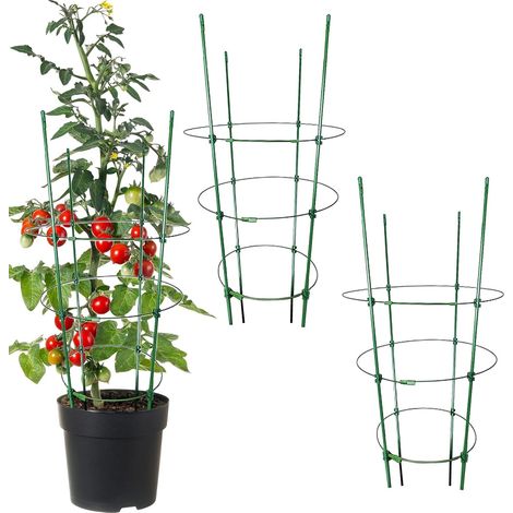 für den Garten Turmkäfig Gartenspalier 3 x Heringe hohe