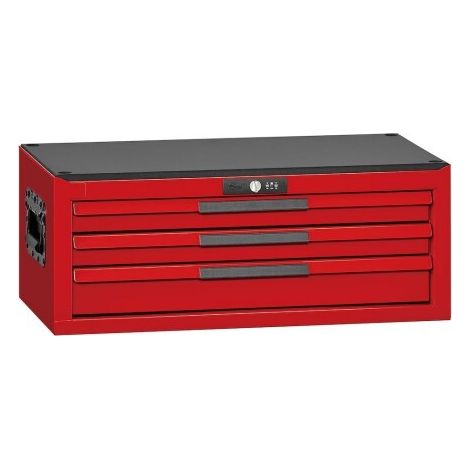 Coffre à outils 3 tiroirs pour servante pro rouge Teng Tools TSM26R3