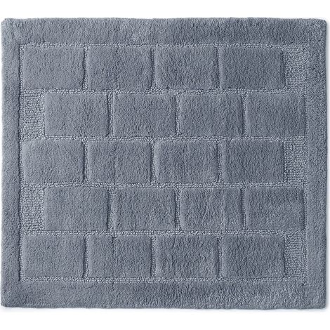 GEDY 96TI5050089 TILE Alfombra 50X50 cm Gris - ref: 96TI5050089