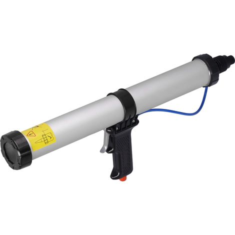 Pistolet à calfeutrer pneumatique en alliage d'aluminium, applicateur professionnel pour navires et conteneurs, cartouche 600ml (1/5)