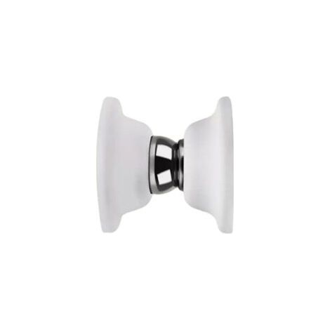 Selbstklebender magnetischer Türstopper mit Schraube, stoßdämpfend und geräuschreduzierend für Wohnmobile, Wohnwagen und Boote (weiß).