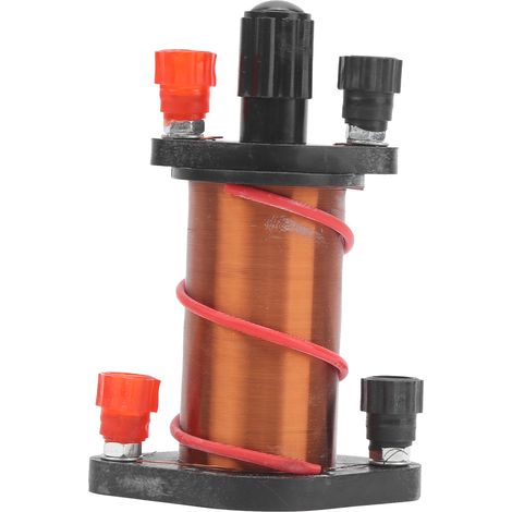 Induktionsspule für Demonstrationen mit Primär- und Sekundärwicklung, Lehrmittel für Physik, Laborinstrument, Experimentelles elektrisches Experiment