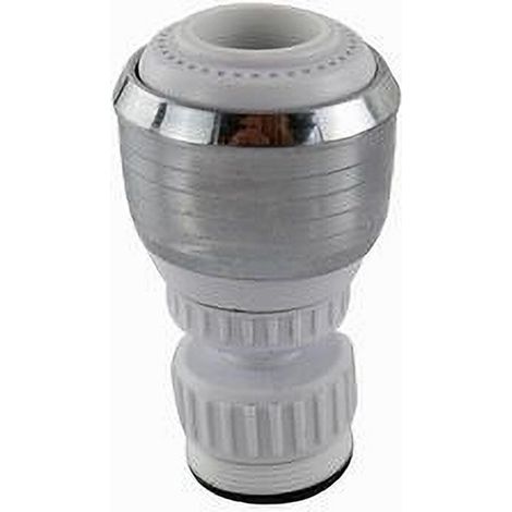 Cleafe - Aeratore Rompigetto Per Rubinetto Lavello Cucina Cromato Bianco Con Snodo 69267 - (1/3)