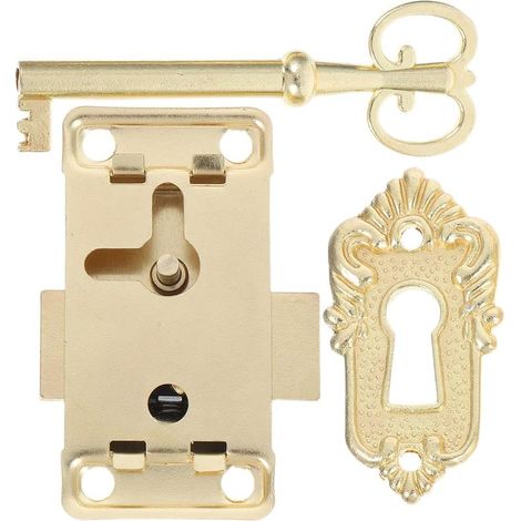 Ensemble de serrures vintage NUOBESTY pour armoire et boîte à (1/5)