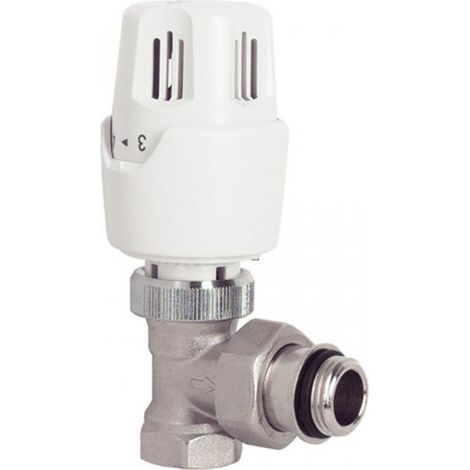 Robinet thermostatique corps équerre - Ø: 12x17